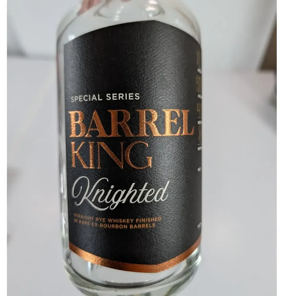 Barrell King I'm Not Old Fashioned Batch Bourbon Whiskey Empty Bottle 750mL